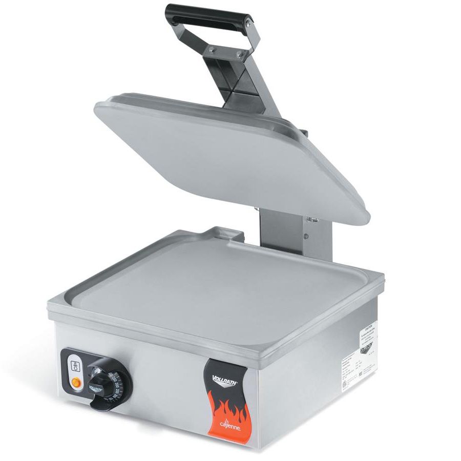Cayenne&reg; 13-5/16" x 12-3/16" Flat Plate Sandwich Press