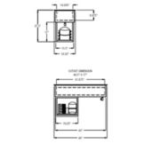 Randell&reg; 46" Narrow Drop In Refrigerated Frost Top