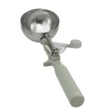 Vollrath Thumb Action #8 Disher w/ Gray One-Piece Handle