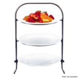 Dover European Metalworks Steel Grand Padova 3-Tier Stand