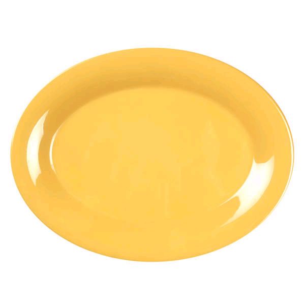 Thunder Group Yellow Oval Platter