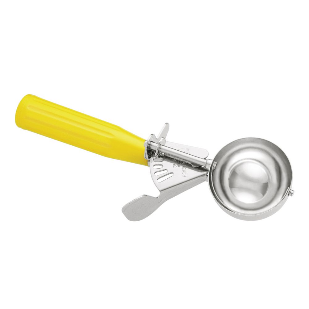 Hamilton Beach  Portion Control #20 Thumb-Action Disher, Yellow Handle