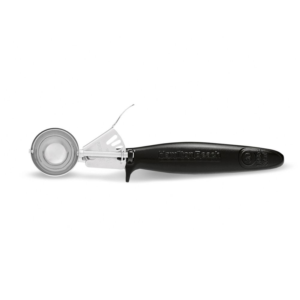 Hamilton Beach S/S Portion Control #30 Thumb-Action Disher w/ Pan Rest