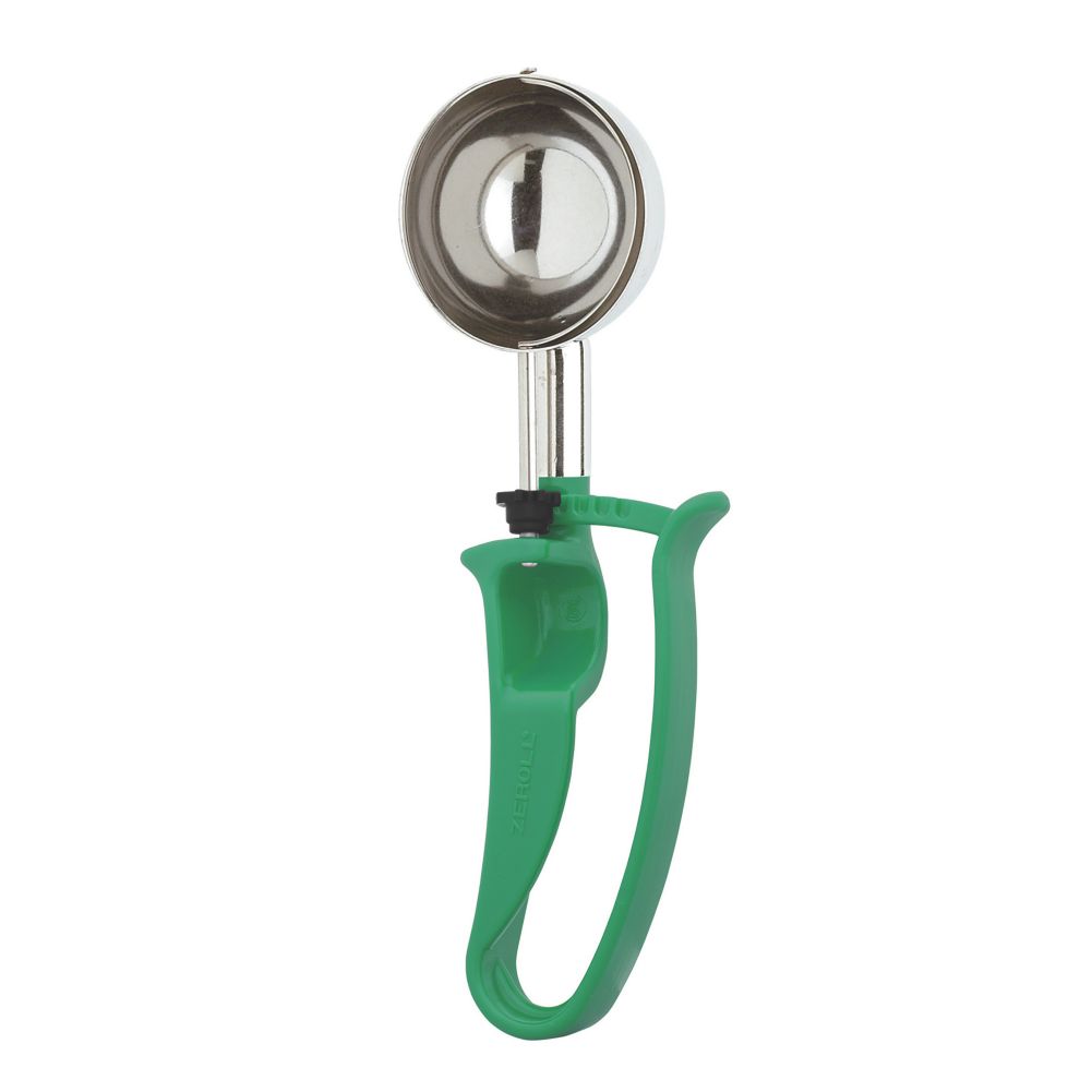 Zeroll #12 Universal Green EZ Disher w/ Stainless Steel Bowl