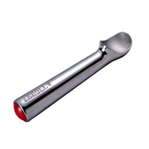 Zeroll #30 1 oz. Red End Cap Zerolon&reg; Aluminum Ice Cream Scoop
