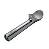 Zeroll #16 2.5 oz. Green End Cap Aluminum Zerolon&reg; Ice Cream Scoop
