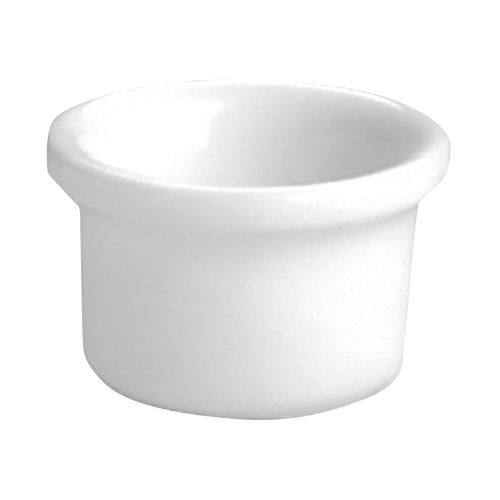 Hall&reg; China White 1 Oz. Ramekin