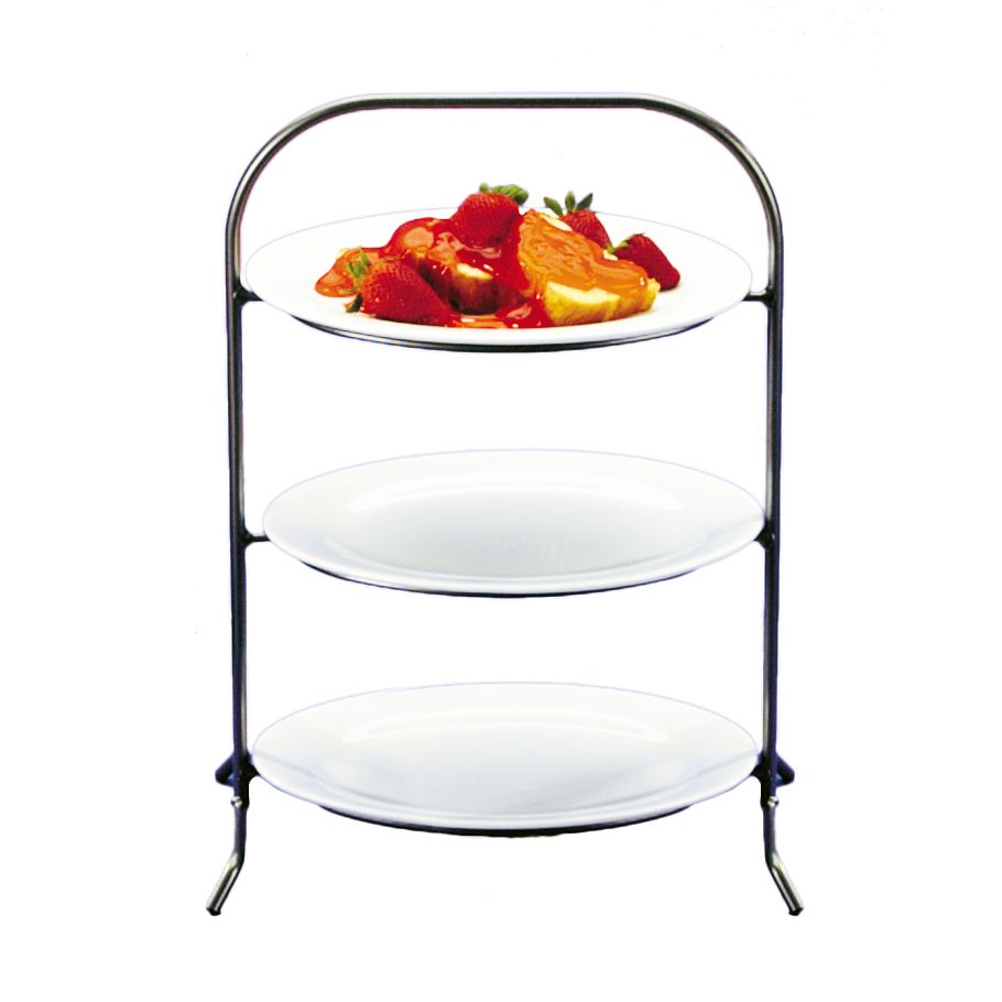 Dover European Metalworks 3-Tier Steel Prima Server w / Plates