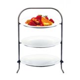 Dover European Metalworks 3-Tier Steel Prima Server w / Plates