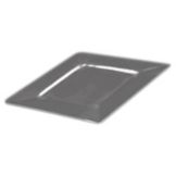 Dover Normandy Hotelware Polished Aluminum 12 In. Square Charger Plate