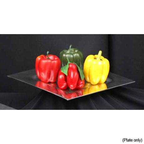 Dover Normandy Hotelware Polished Aluminum 12 In. Square Charger Plate
