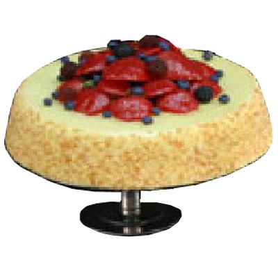 Dover Normandy Hotelware Polished Cast Aluminum Medium Round Riser