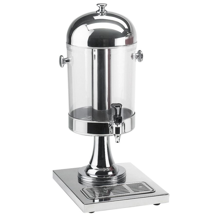Cal-Mil&reg; Chrome Finish 2 Gallon Beverage Dispenser