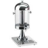 Cal-Mil&reg; Chrome Finish 2 Gallon Beverage Dispenser