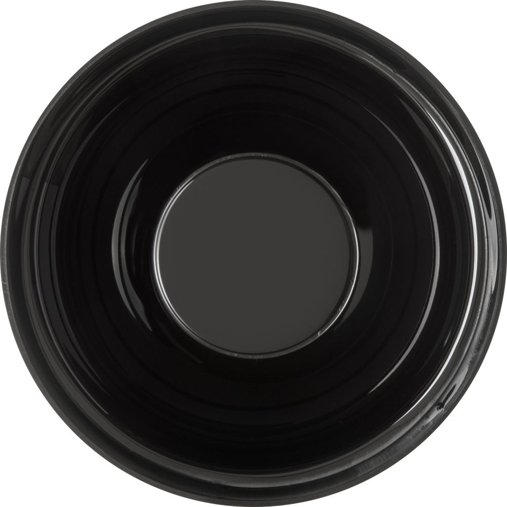 Carlisle Black 8" Round Bowl w/ Lip