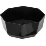 Deep Octagon Bowl, Black, 4 Qt