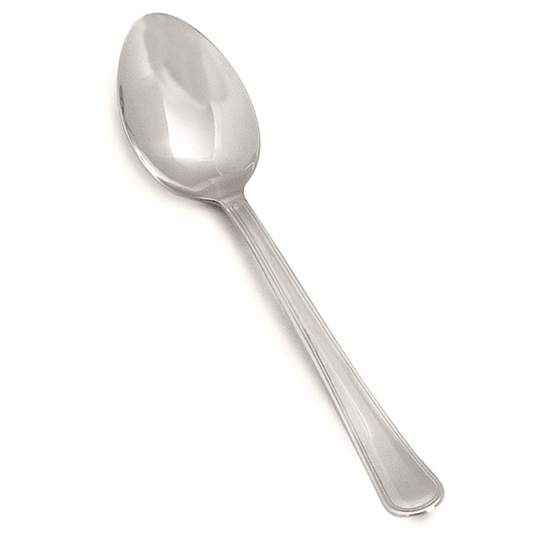 Carlisle&reg; Aria&trade; 12" Stainless Steel Solid Serving Spoon