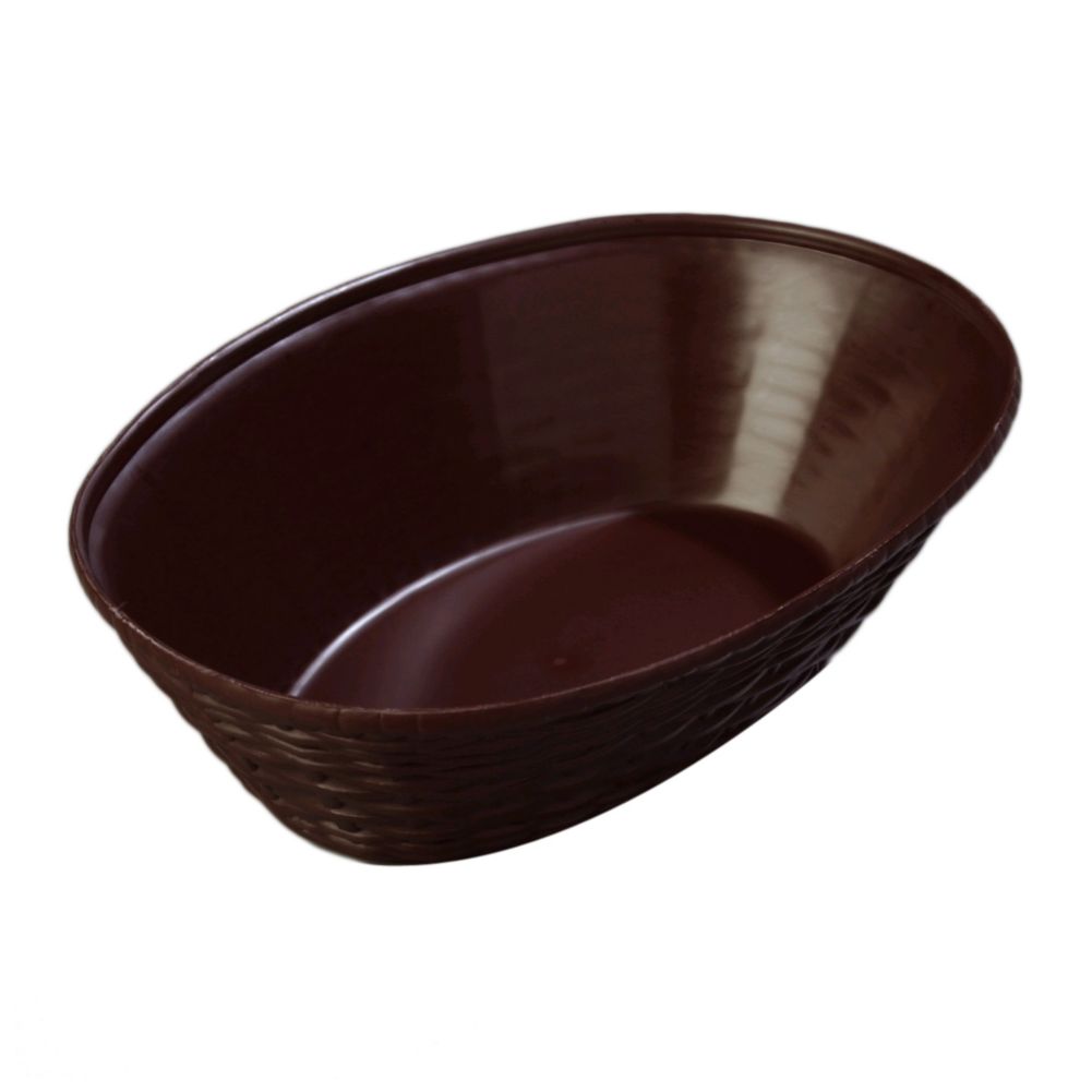 WeaveWare Oval Basket, Brown, 1.1 Qt