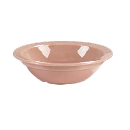 Carlisle&reg; Rimmed Polycarbonate Fruit Bowl, Mauve, 5 oz