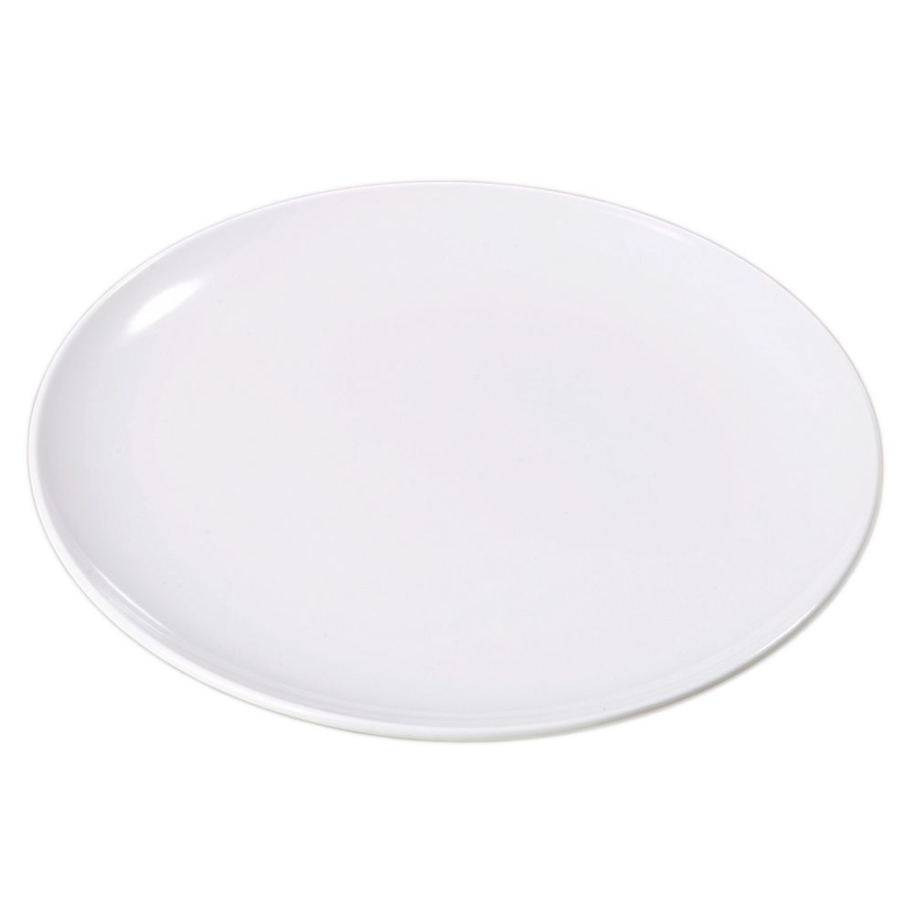 Carlisle&reg; Epicure&reg; 12" White Buffet / Pizza Plate