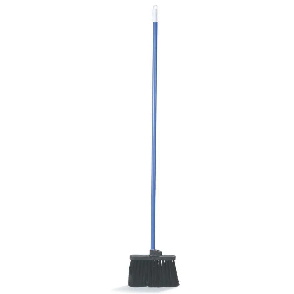Duo-Sweep&reg; Light Industrial Broom, Black, 48"