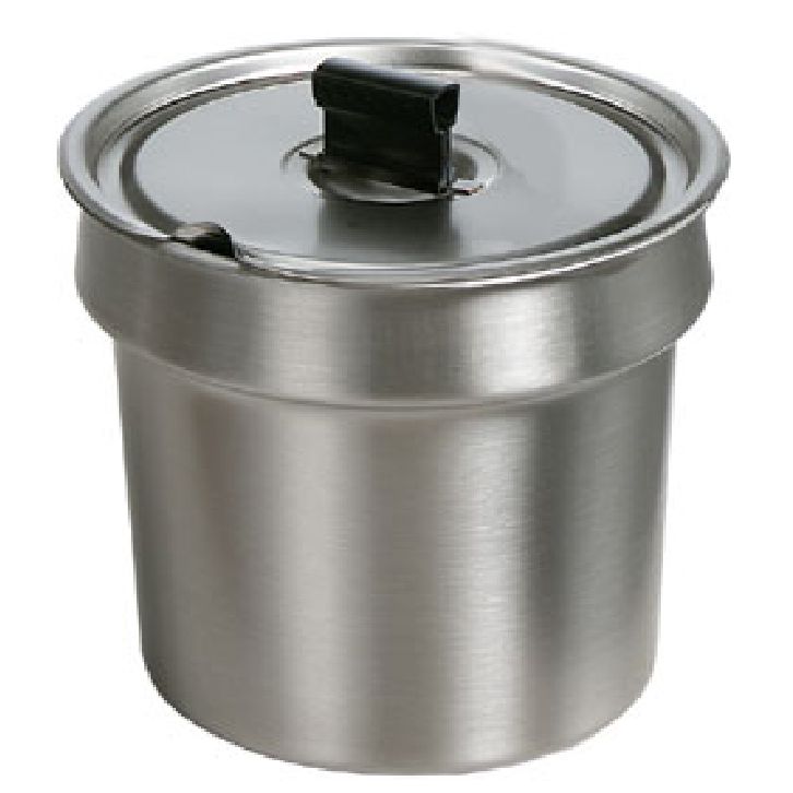 Star&reg; Mfg. S/S Bowl w/ Notched Cover