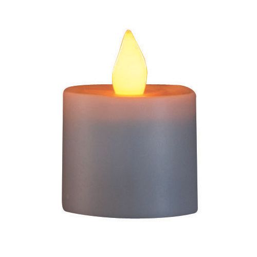 Smart Candle&reg; Amber Platinum Rechargeable Flameless Candle System