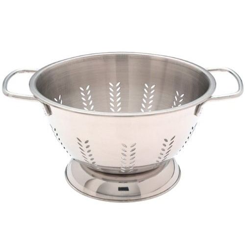 Focus 1 Qt. 6-3/4 x 2-1/2 in. Slotted S/S Colander