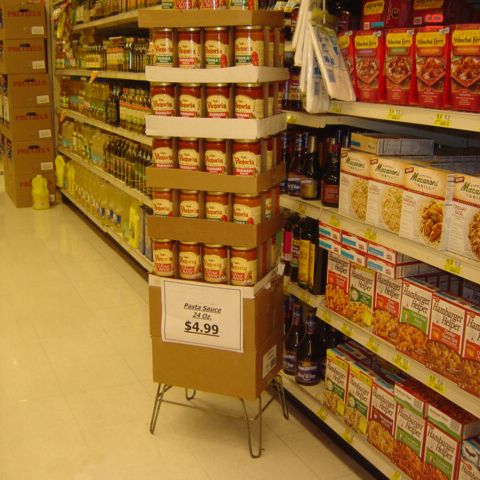 Win Holt&reg; Sani Merchandiser Display Stand