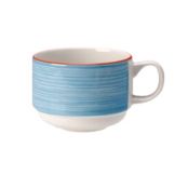 Steelite Simplicity Rio Blue 3-1/2 Oz Stacking Cup