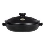 Black 3.4 Qt Braiser W/ Lid, 11" Diam