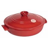 Emile Henry Red 3.4 Qt Braiser w/ Lid