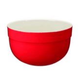 Red Round 5.7 Qt Bowl, 10-1/2" Diam