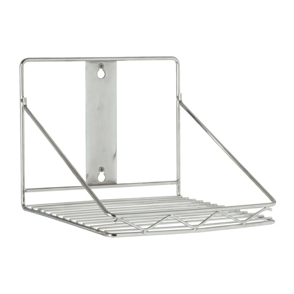 Rubbermaid&reg; Chrome Wall Mounted Rack for Ingredient Bin