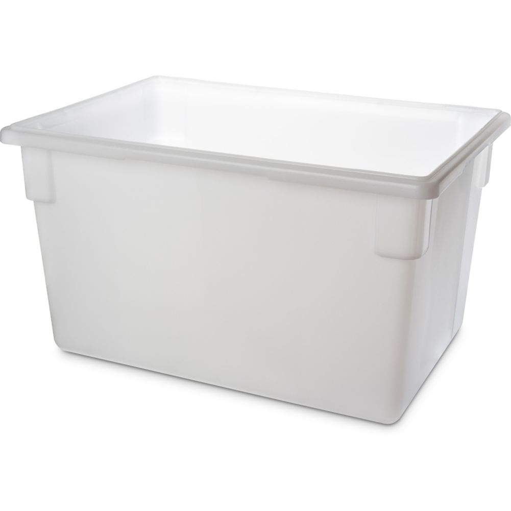 Carlisle StorPlus&trade; 21.5 Gal White 18 x 26 x 15 Food Storage Box