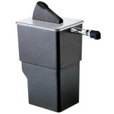 Server Black Rectangular 1 oz Express Condiment Pump w/ Pouch