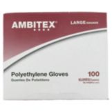 Tradex Ambitex&reg; Large Latex-Free Disposable Poly Gloves
