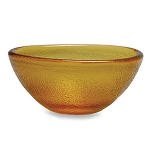 Fortessa D&V Accentz Glass Copetta Amber 3-1/4" Dipping Dish