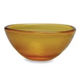 Fortessa D&V Accentz Glass Copetta Amber 3-1/4" Dipping Dish