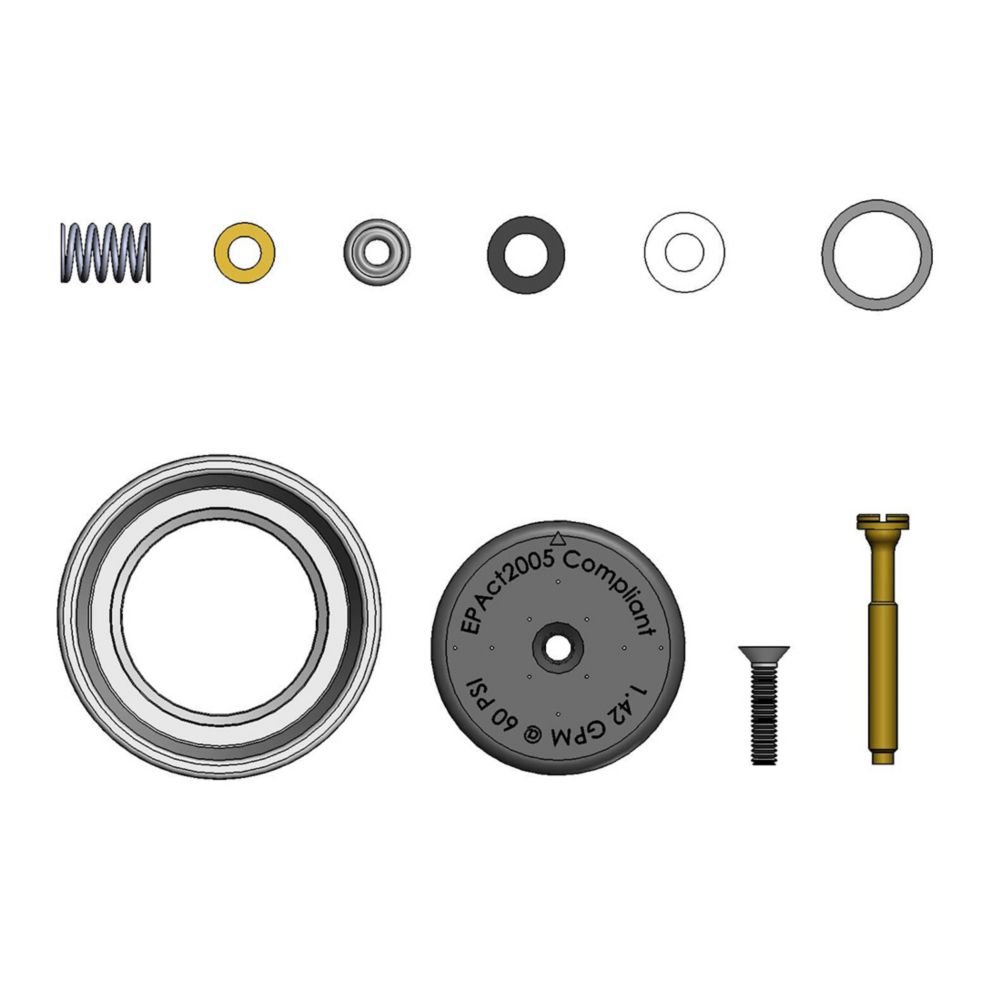 T & S Brass B-0107 Pre-Rinse Spray Valve Repair Kit