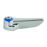T & S Brass Cold Lever Handle With Blue Index