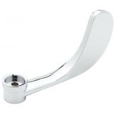 T & S Brass 4" Chrome Plated Wrist Action Handle