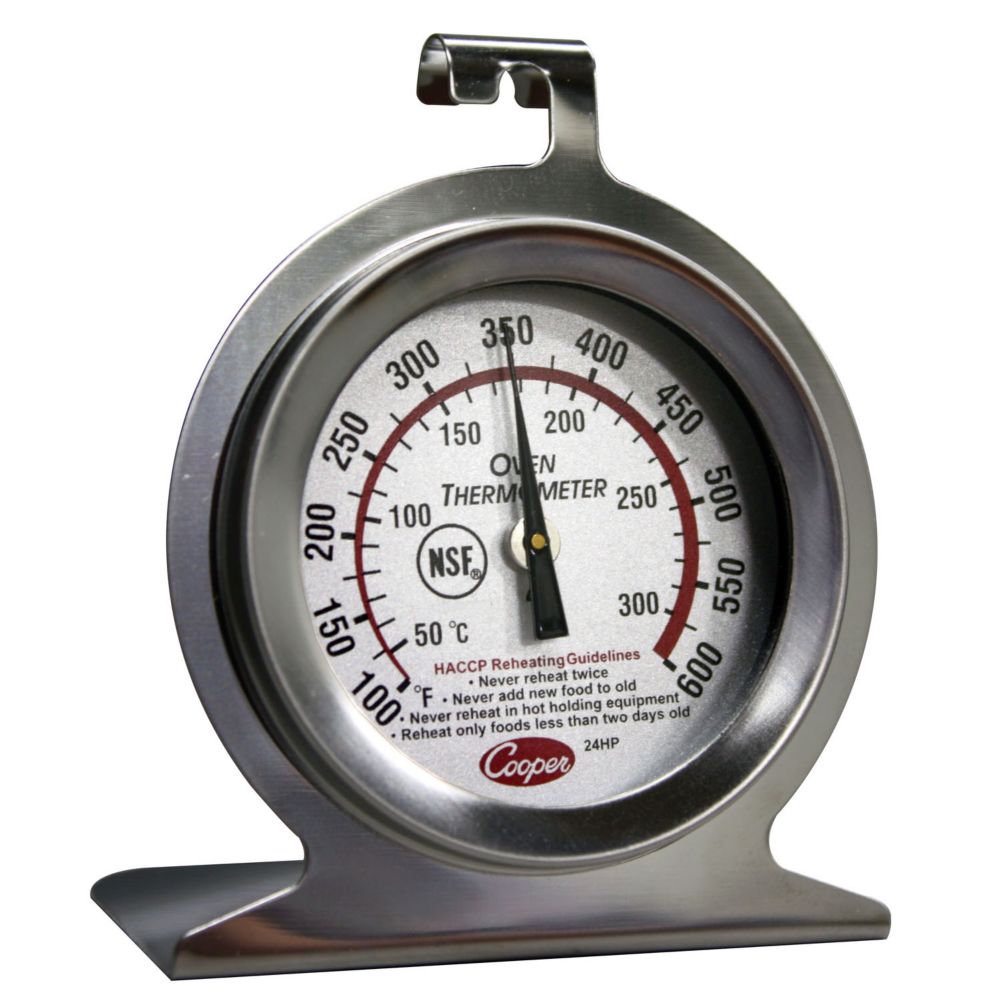 Cooper Atkins NSF Certified 100-600F HACCP Dial Oven Thermometer