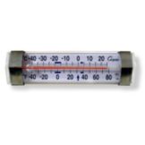 Cooper Atkins -40-80F Glass Tube Refrigerator / Freezer Thermometer