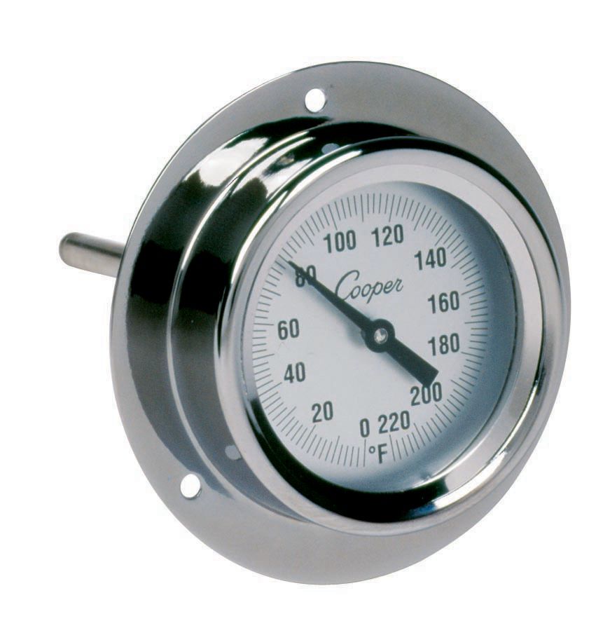 Cooper-Atkins® 2225-02-5 Industrial Flange Mount Stem Thermometer