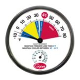 Cooper Atkins 12" 10-80F Cooler Thermometer w/ Humidity Scale
