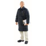 Large Navy Insulated Coat
