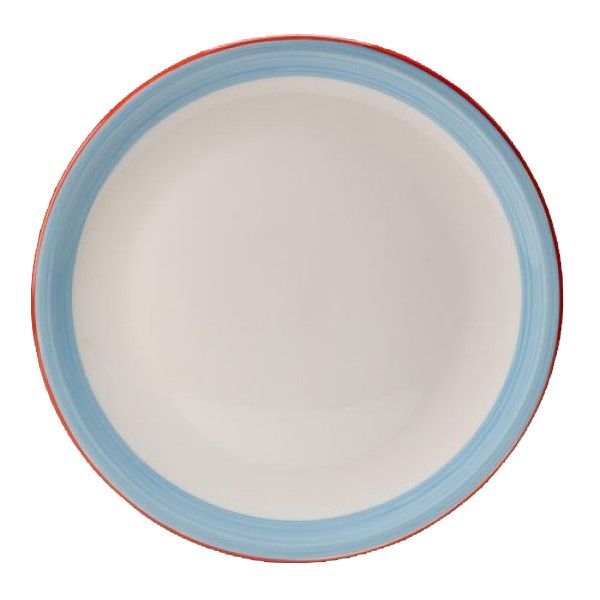 Steelite Simplicity Rio Blue 12-1/2" Pizza Plate