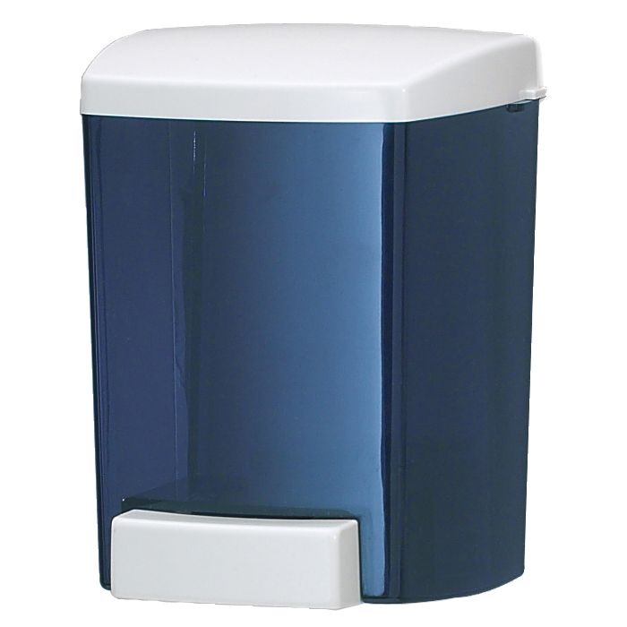 San Jamar&reg; Arctic Blue 30 Oz. Classic Soap Dispenser