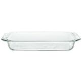 Oblong Pyrex 2 Qt Baking Dish, Clear